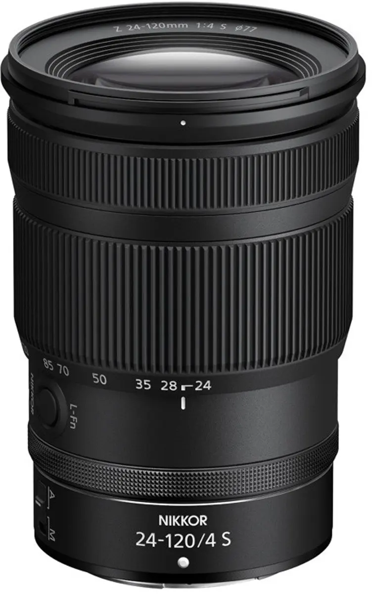 Nikon NIKKOR Z 24-120mm f/4 S - 77mm - Zwart