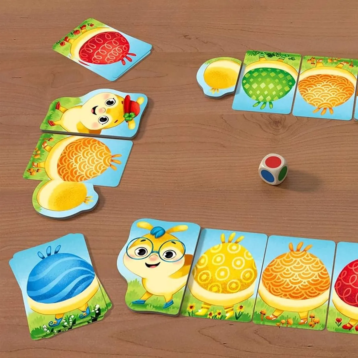 Haba Regenboog Rups Spel - Multicolor