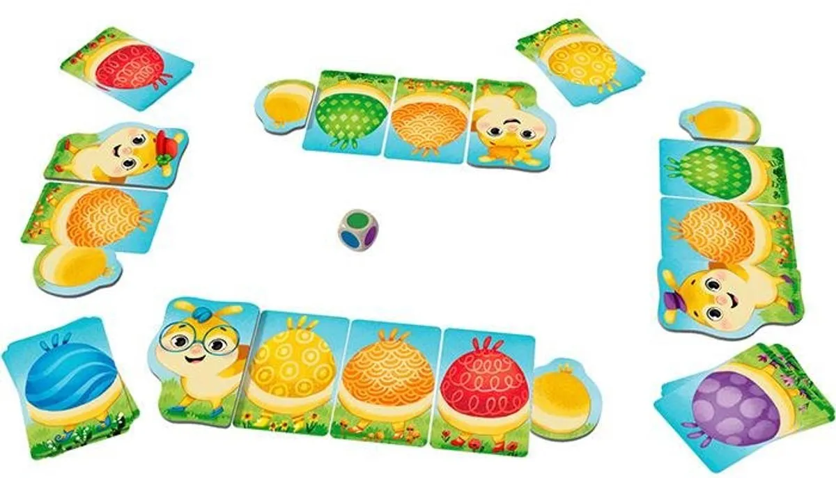 Haba Regenboog Rups Spel - Multicolor