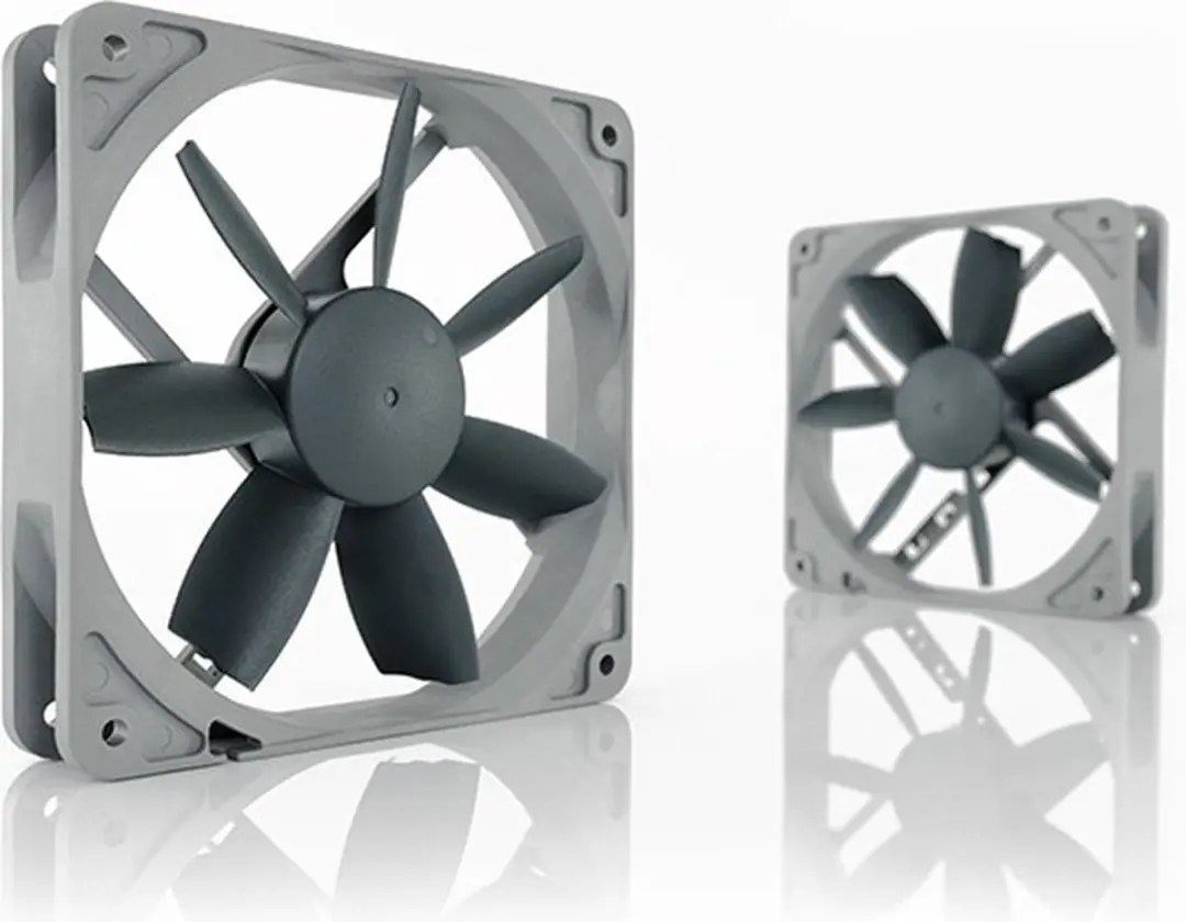 Noctua NF-S12B Redux 1200 PWM Ventilator - 12cm - Grijs