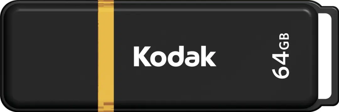 Kodak Classic K103 USB Stick 64GB - Zwart/Geel