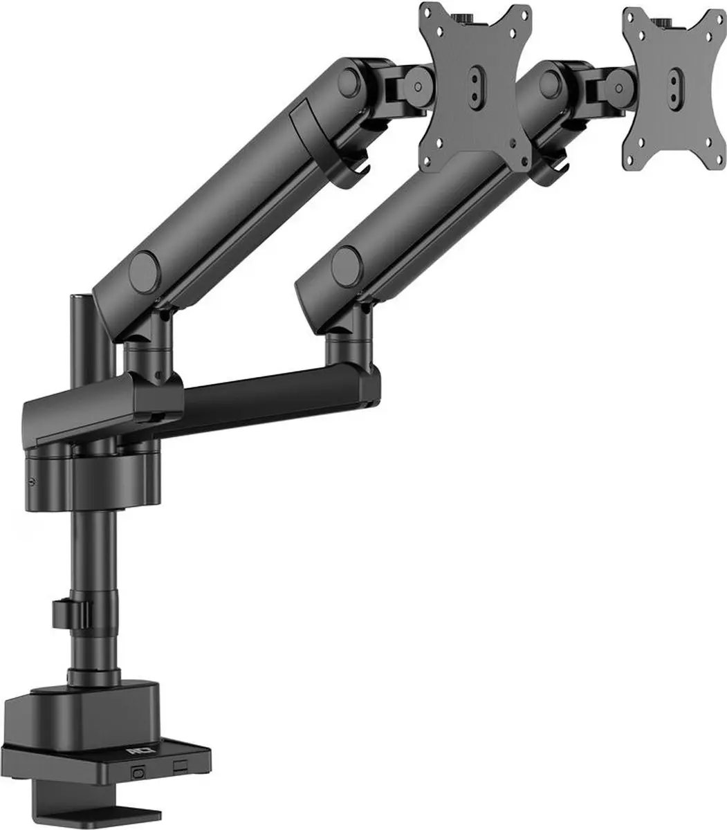 ACT Monitorarm AC8328 - 2 Schermen - 17-35" - Zwart - afbeelding 6 van 6