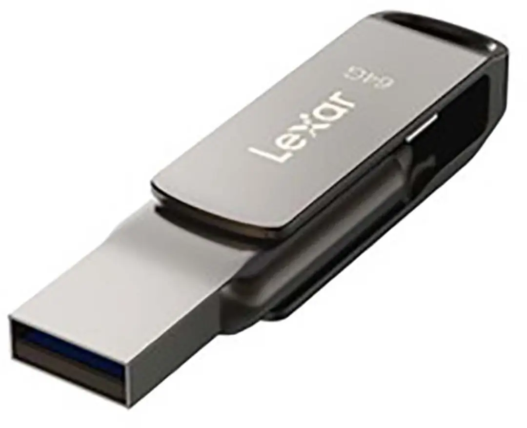 Lexar JumpDrive LJDD400064G-BNQNG USB-stick 64GB - Grijs