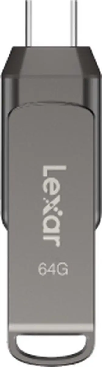 Lexar JumpDrive LJDD400064G-BNQNG USB-stick 64GB - Grijs - afbeelding 6 van 6