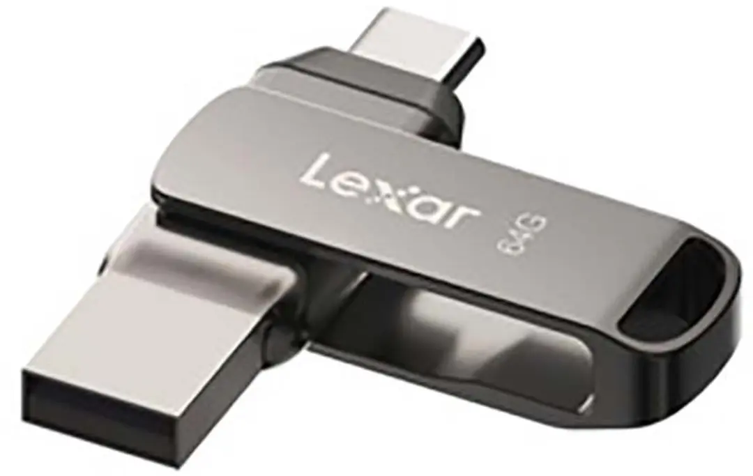 Lexar JumpDrive LJDD400064G-BNQNG USB-stick 64GB - Grijs