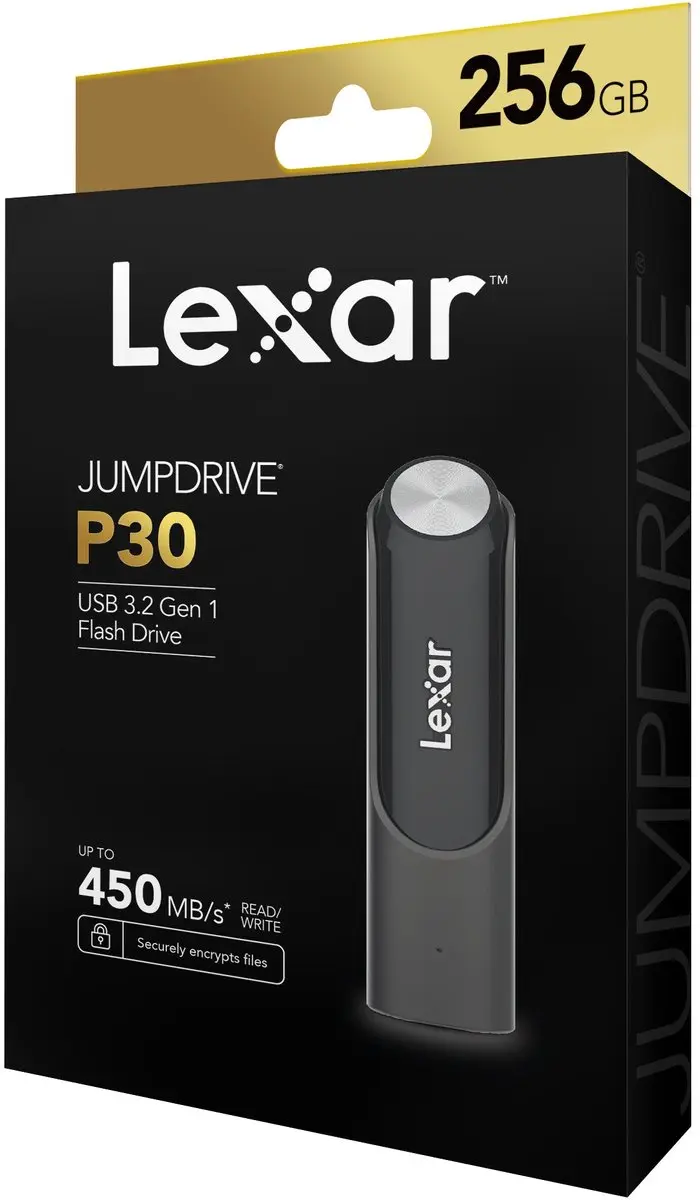Lexar P30 USB Stick 256GB - Zwart