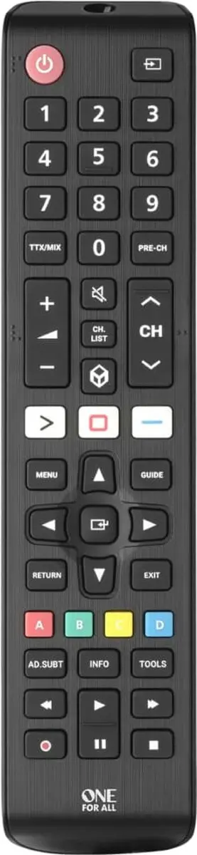 One For All URC4910 Afstandsbediening - Samsung TV - Zwart