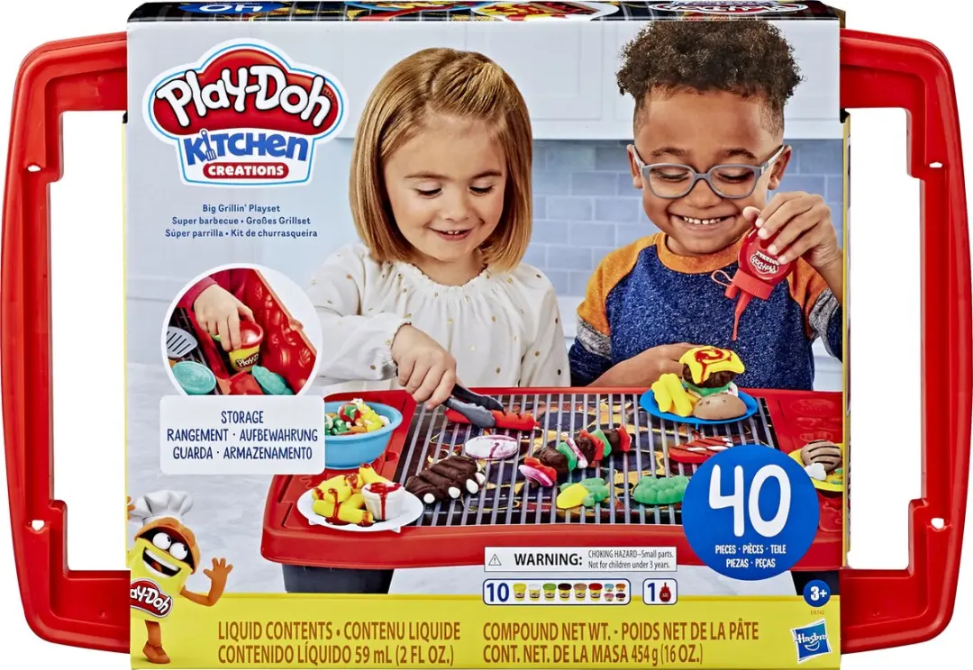 Play-Doh Kitchen Creations Super Barbecue Speelgoedgrill