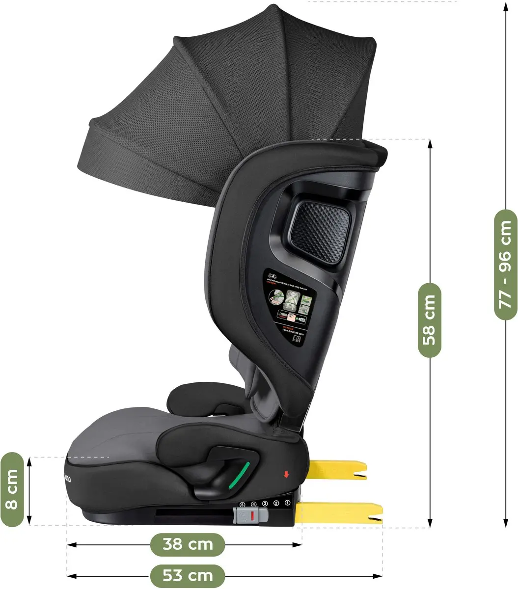 Tulano Joy 55 i-Size Autostoeltje 100-150cm Grijs