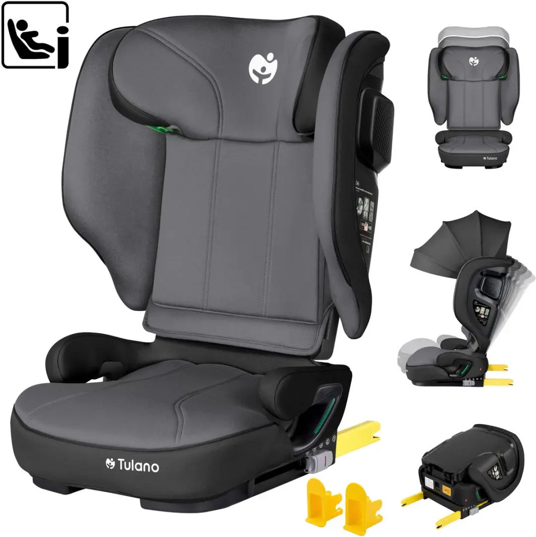 Tulano Joy 55 i-Size Autostoeltje 100-150cm Grijs