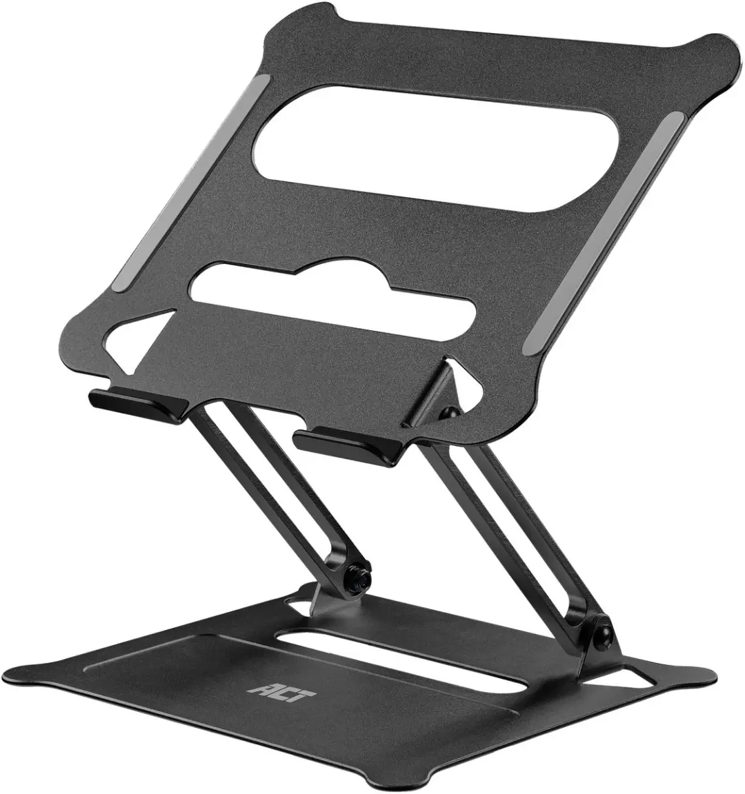 ACT Laptopstandaard AC8140 - Aluminium tot 15.6" - Zwart