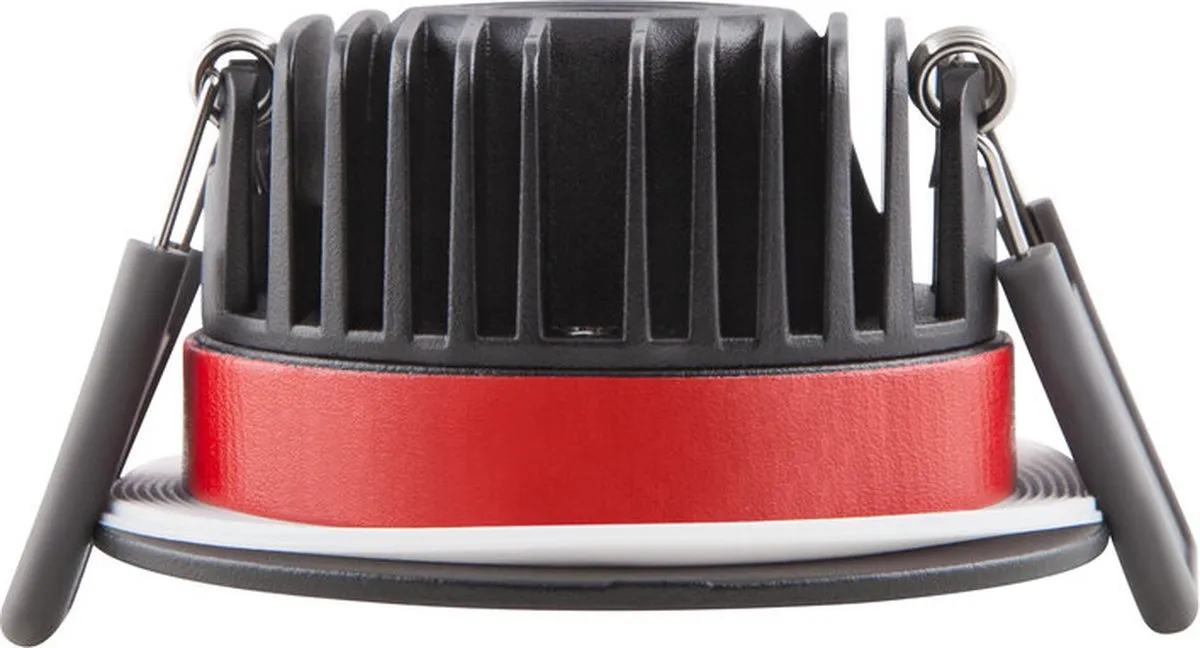 Ledvance LED Inbouwspot Fire Rated 8W 640lm - Ø8.1cm - Zwart - afbeelding 2 van 6