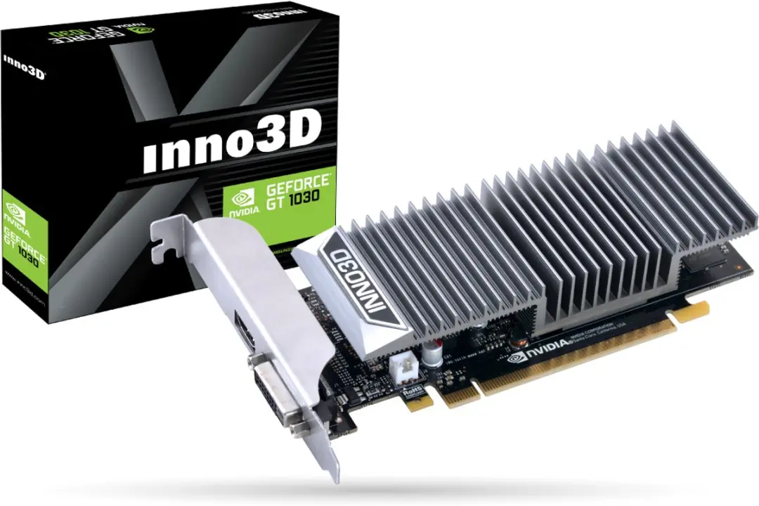 INNO3D GeForce GT 1030 N1030-1SDV-E5BL Videokaart - 2GB GDDR5