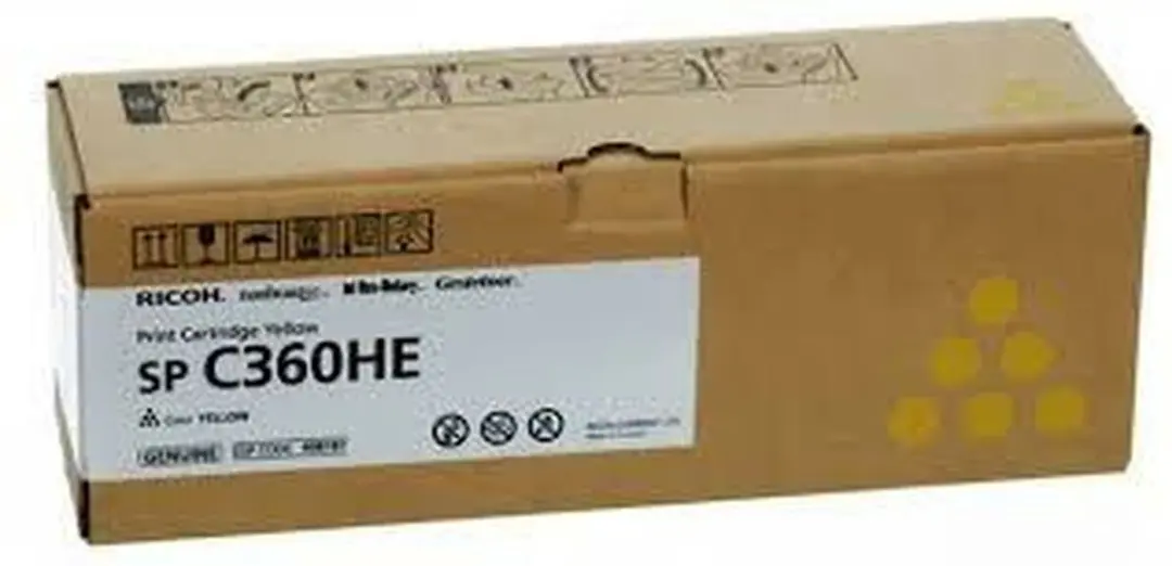 Ricoh 408187 Geel Toner