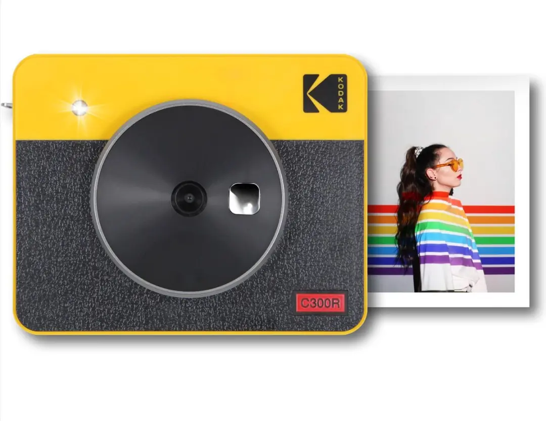 Kodak Mini Shot Combo 3 Retro Camera & Printer - Geel