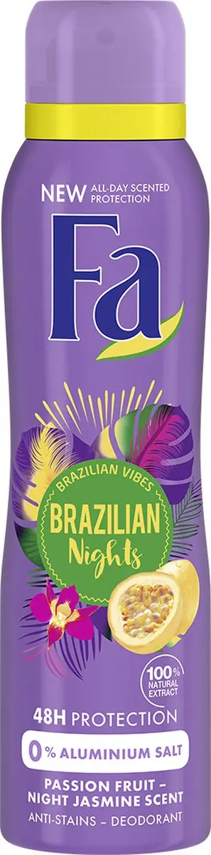 Fa Deodorant Spray Brazilian Nights 150ml