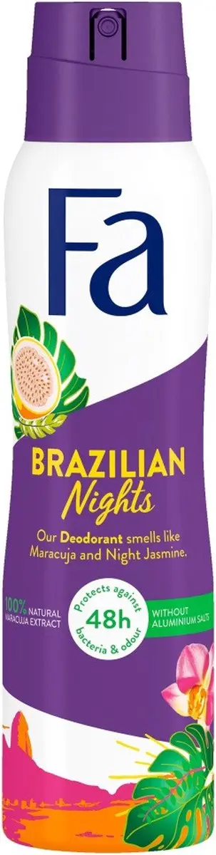 Fa Deodorant Spray Brazilian Nights 150ml