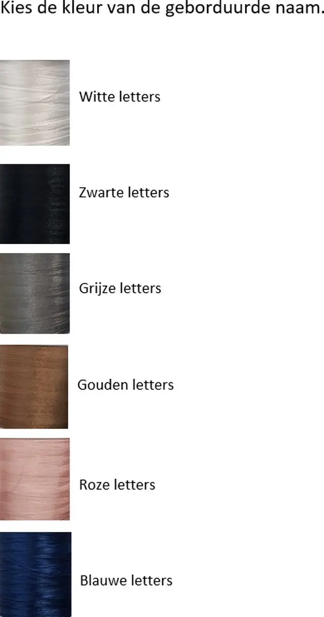 Jollein Speendoekje Biscuit - Geborduurd met naam