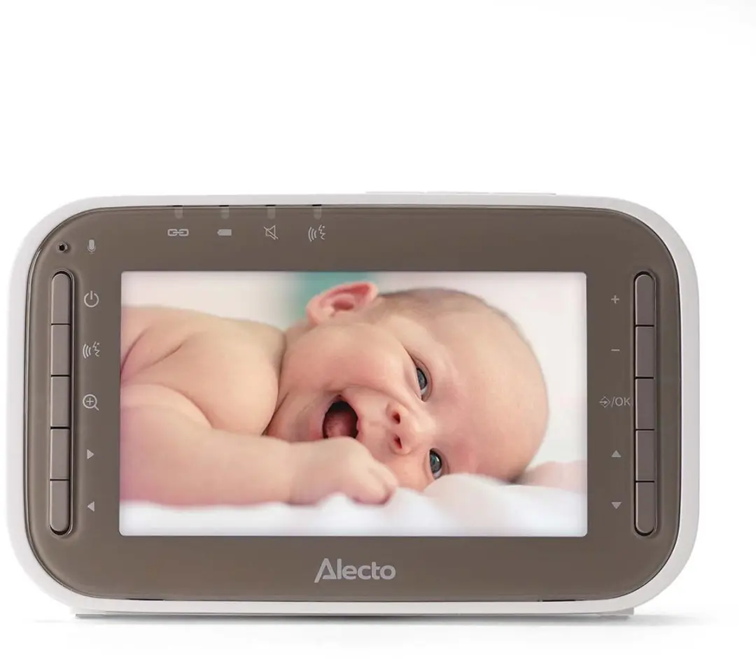 Alecto DVM200MBE Babyfoon met camera - 4.3" scherm - Beige