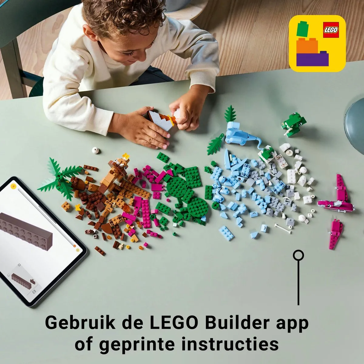 LEGO Classic Creatieve Dinosaurussen 11041 - 450 Stukken - Meerkleurig