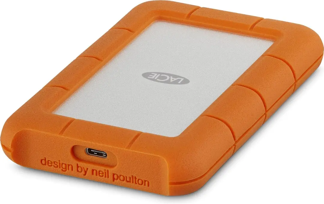 LaCie Rugged USB-C Externe Harde Schijf 2TB - Oranje - afbeelding 6 van 6