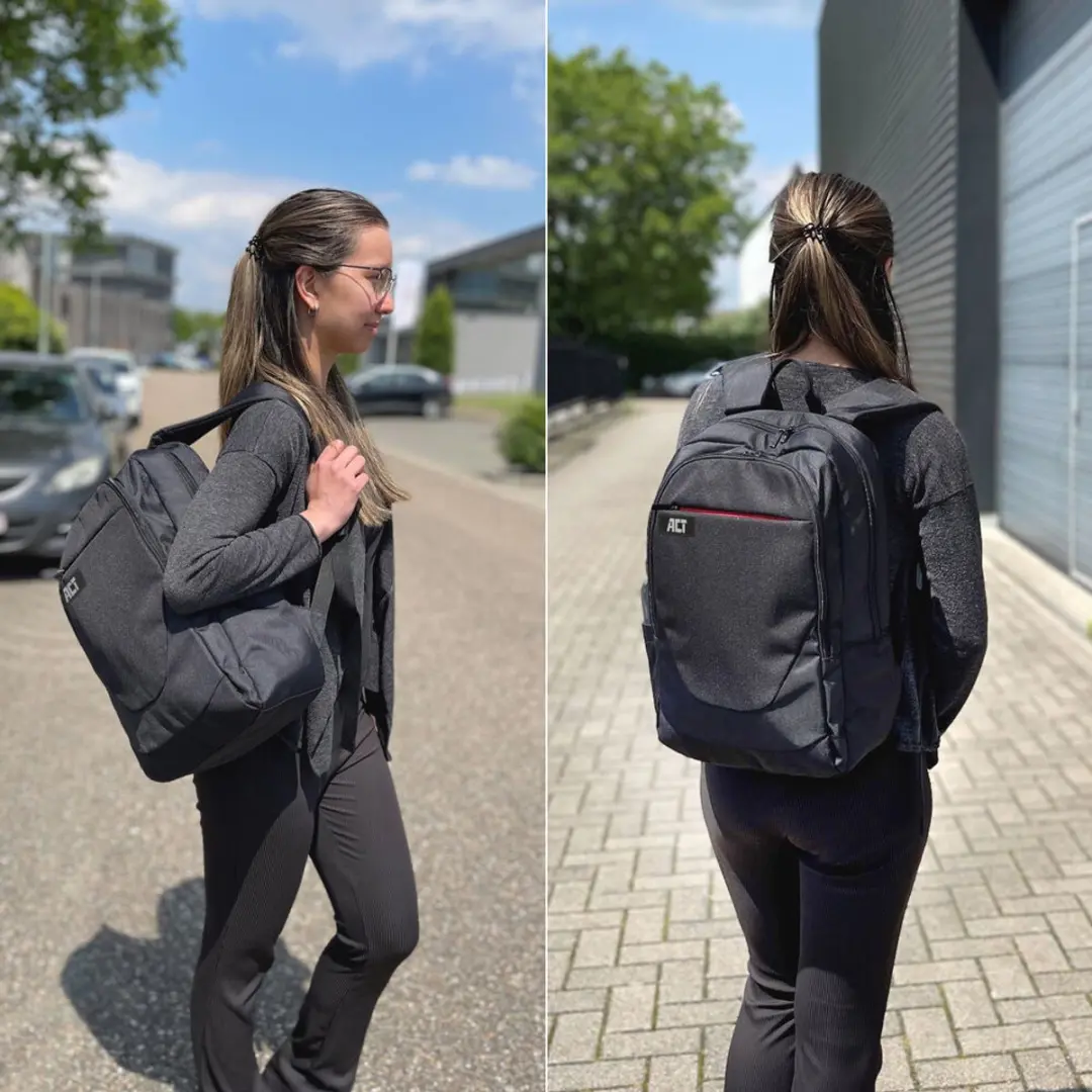 ACT Suburb Rugzak 18,5L - 15,6" - Zwart