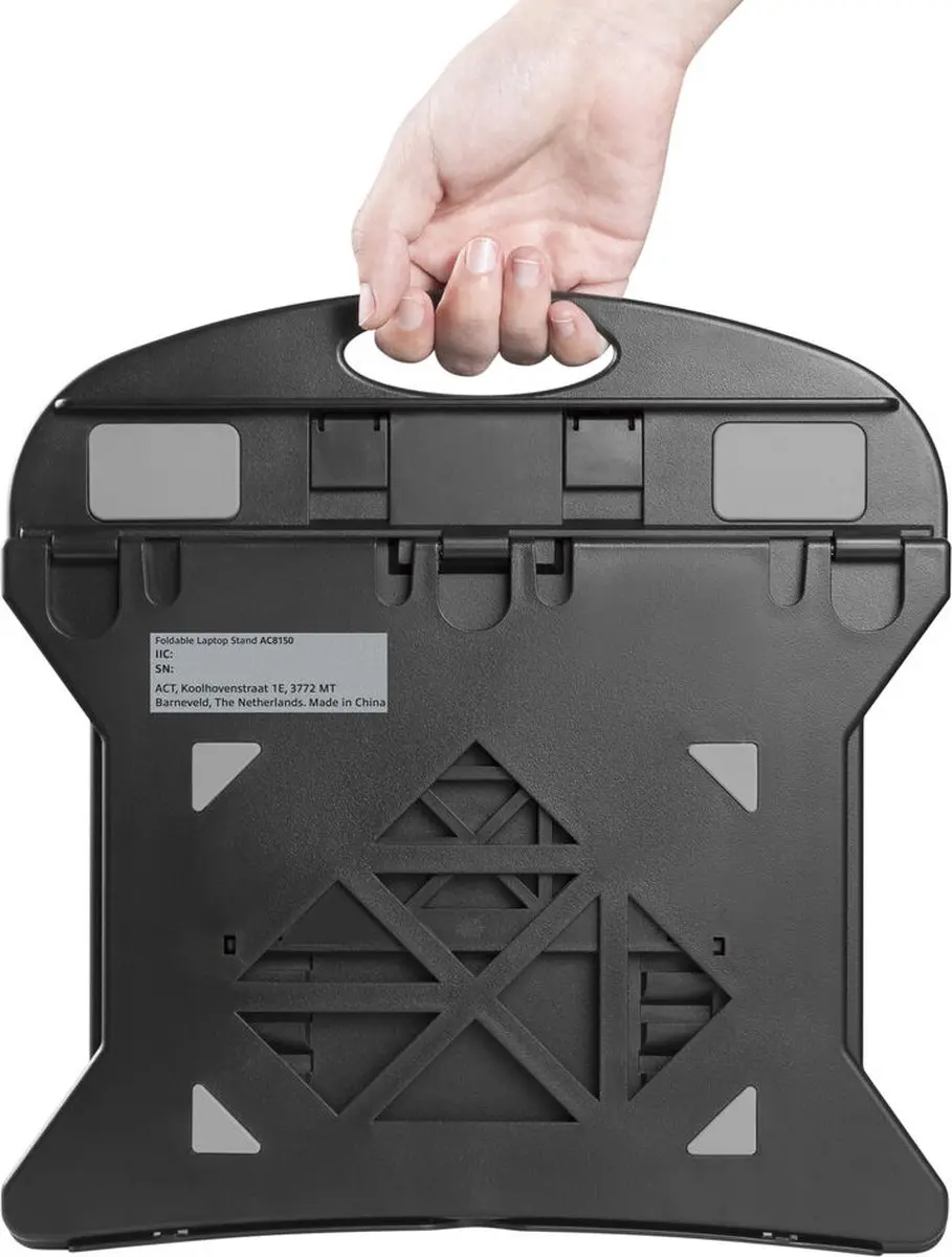 ACT AC8150 Laptopstandaard - Inklapbaar 13-15.6" - Zwart