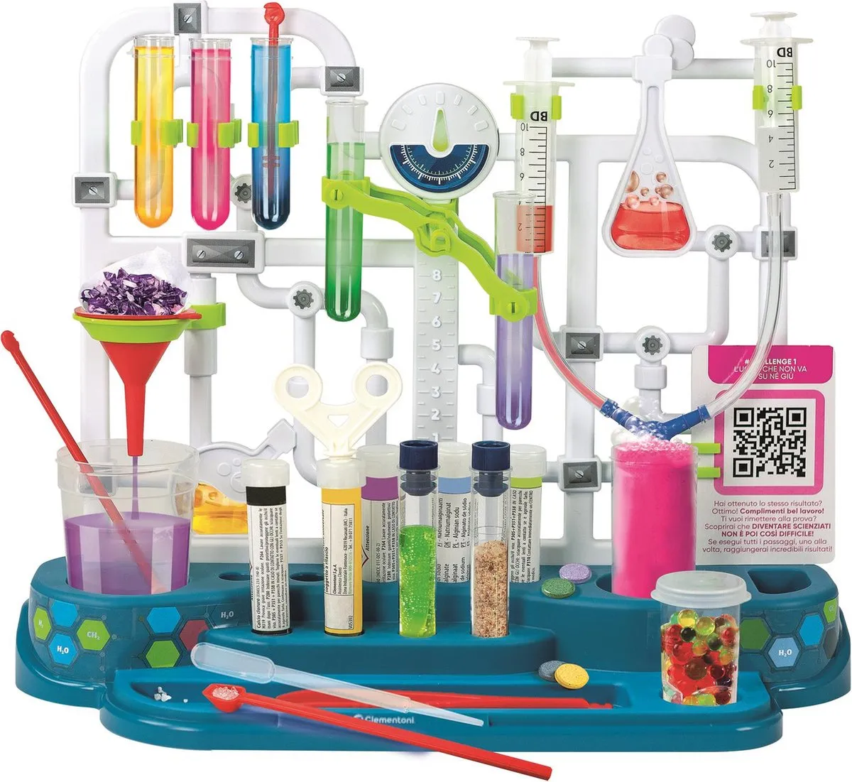 Clementoni Super Scheikunde Experimenteerdoos 56172 - Laboratorium Speelgoed