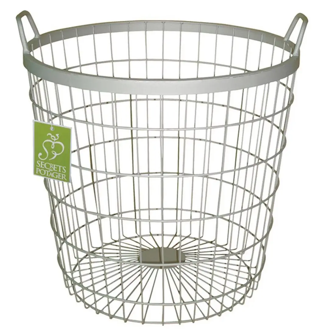 Esschert Design Aardappeloogstmand - Metaal Zilver