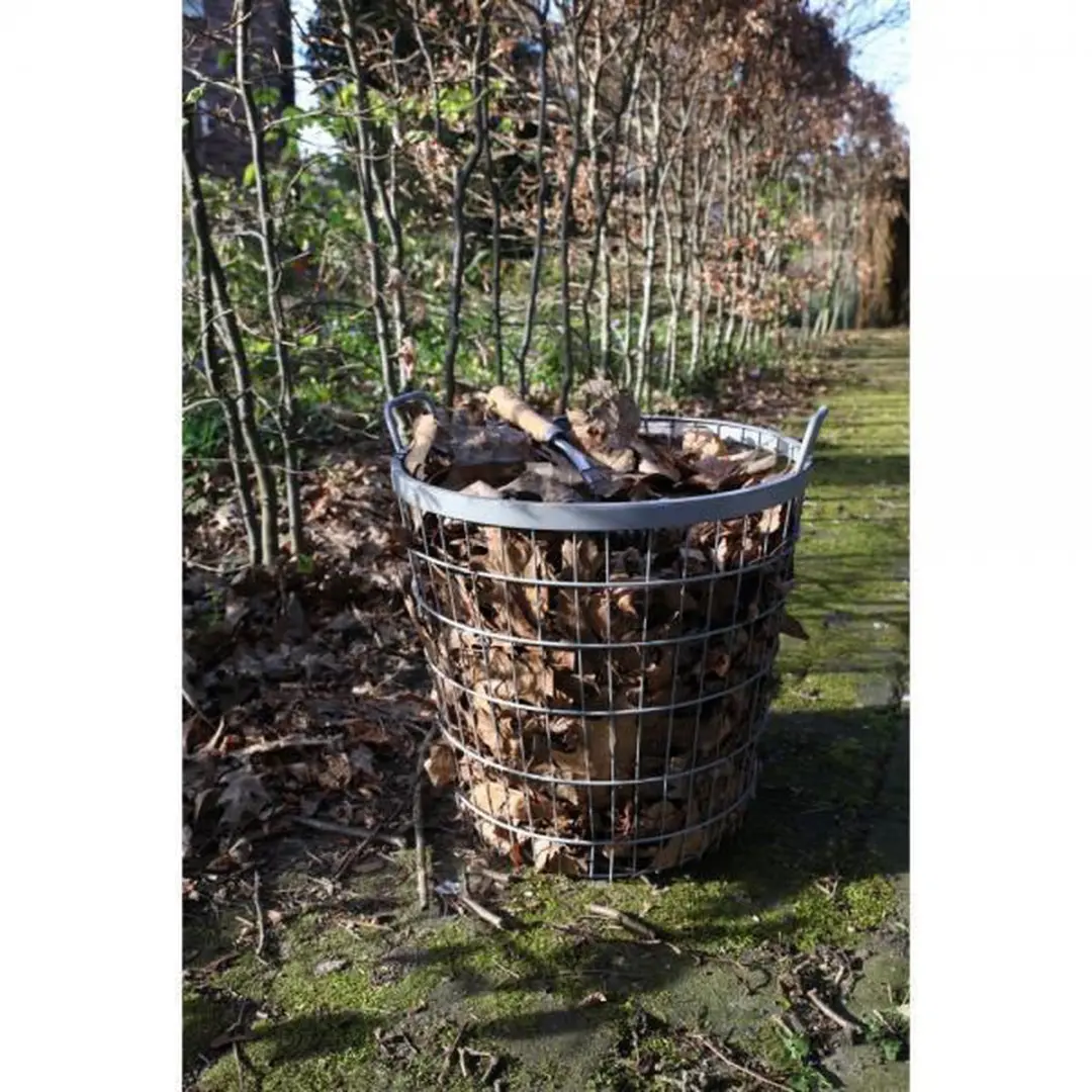 Esschert Design Aardappeloogstmand - Metaal Zilver