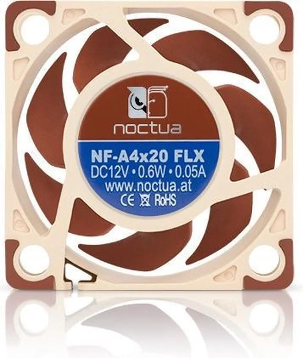 Noctua NF-A4x20 FLX Ventilator - 4cm - Bruin