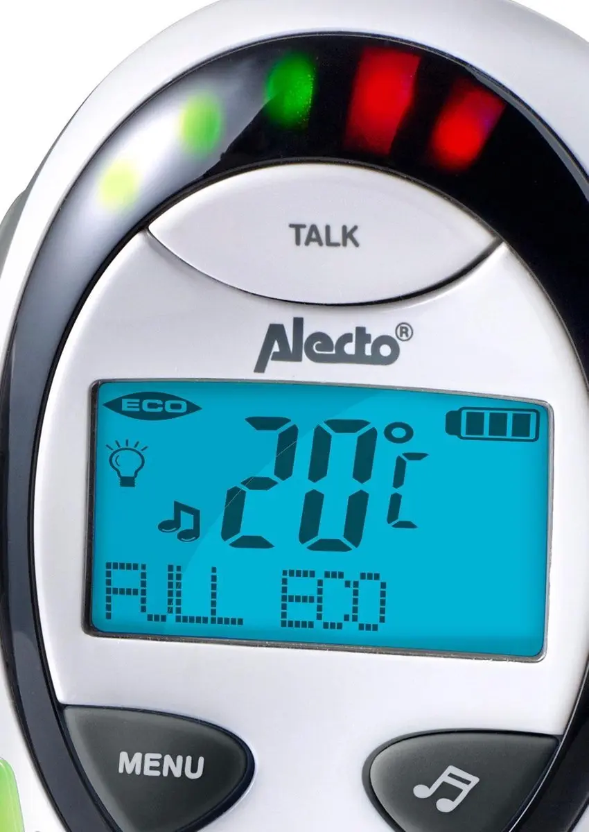 Alecto DBX-88 LIMITED Full Eco DECT Babyfoon - Antraciet