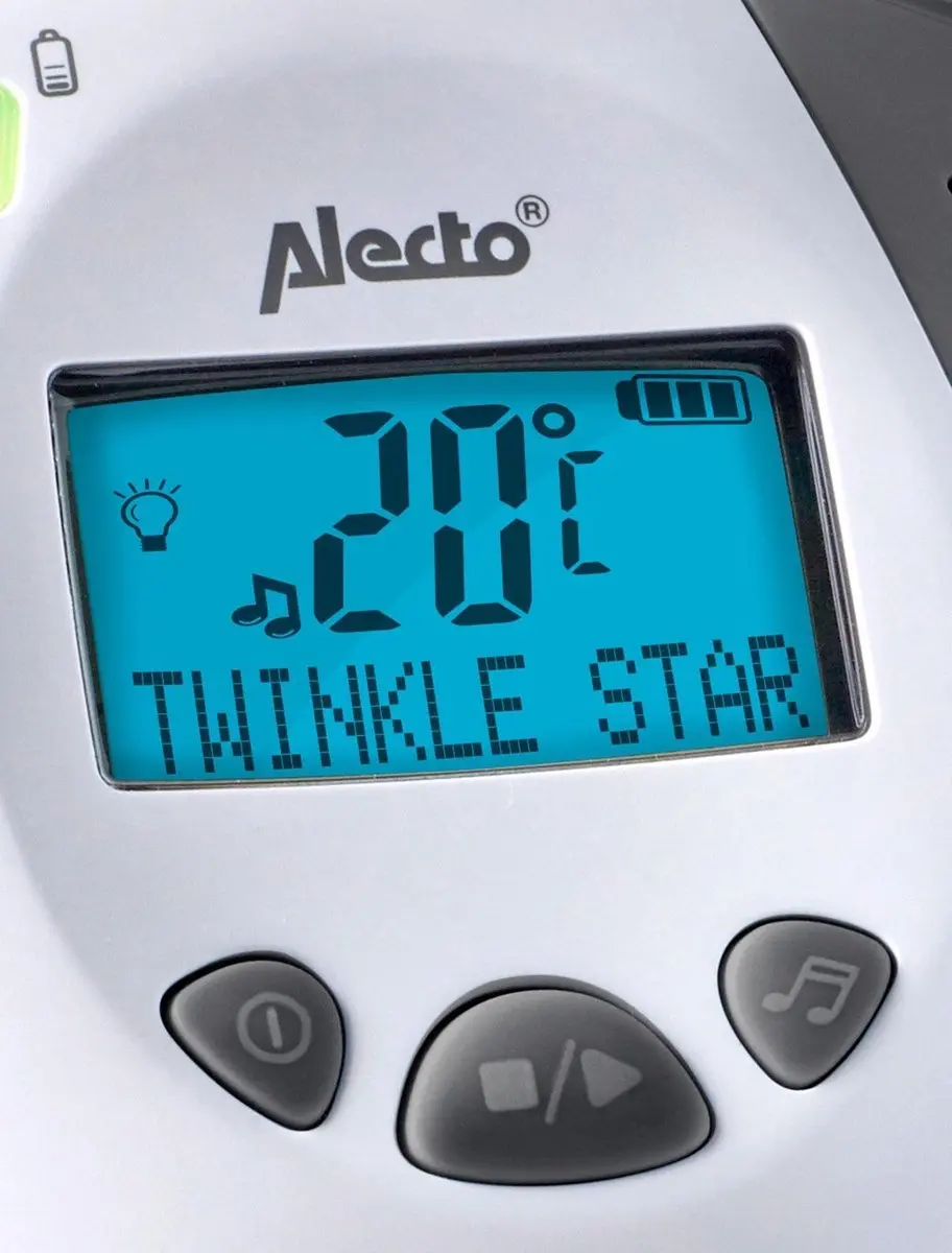 Alecto DBX-88 LIMITED Full Eco DECT Babyfoon - Antraciet