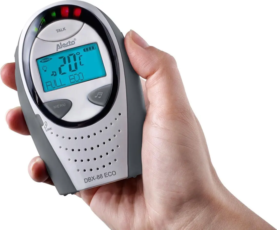Alecto DBX-88 LIMITED Full Eco DECT Babyfoon - Antraciet