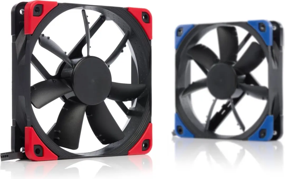 Noctua NF-S12A PWM chromax.black.swap Ventilator - Zwart