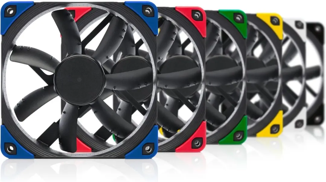 Noctua NF-S12A PWM chromax.black.swap Ventilator - Zwart