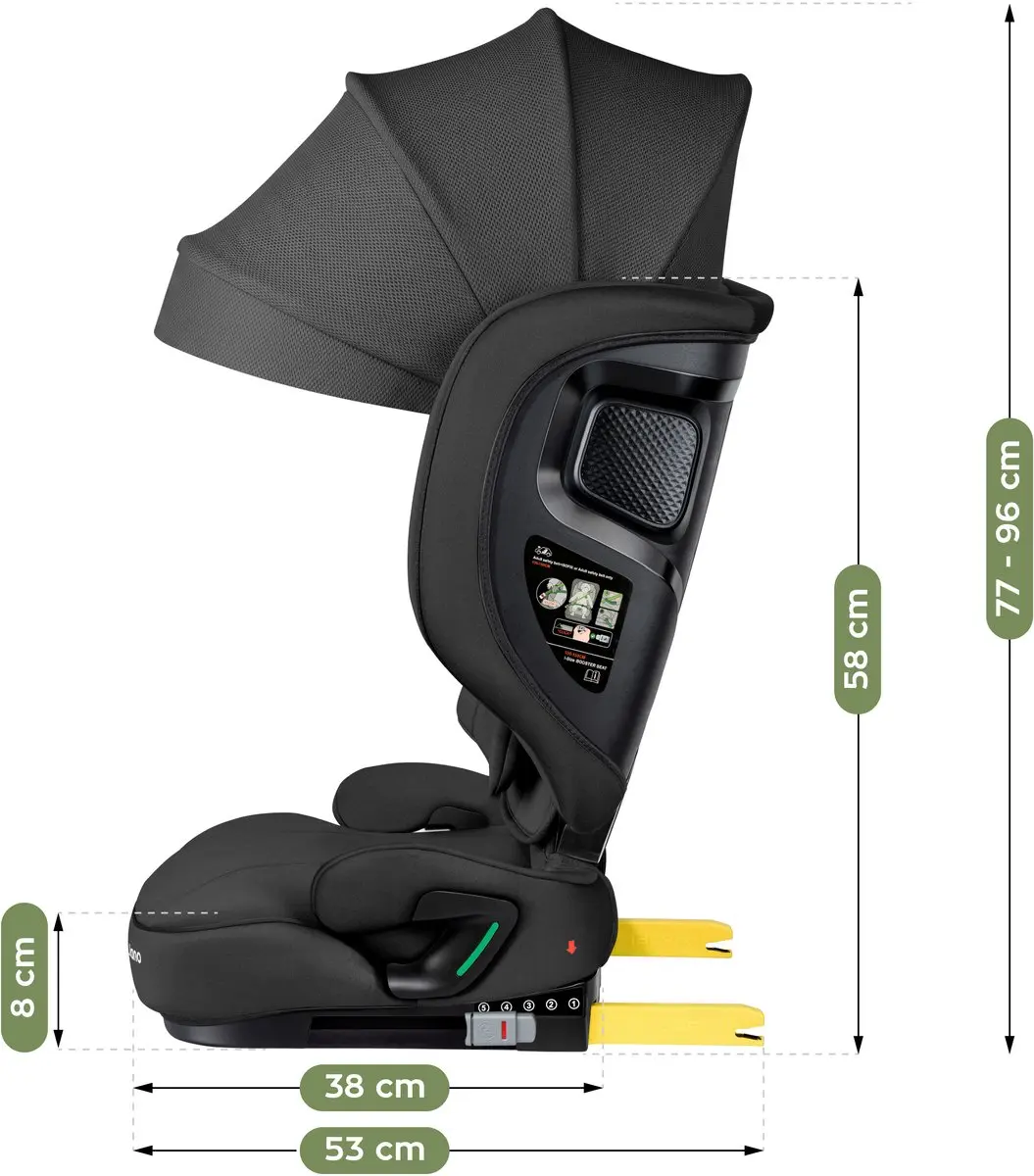 Tulano Joy 55 i-Size Autostoeltje 100-150cm - Zwart