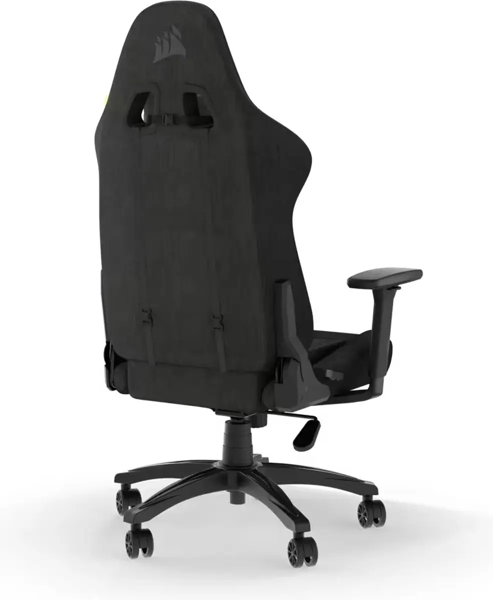 Corsair TC100 Relaxed Gaming Stoel - Zacht Stof - Traagschuim - Grijs
