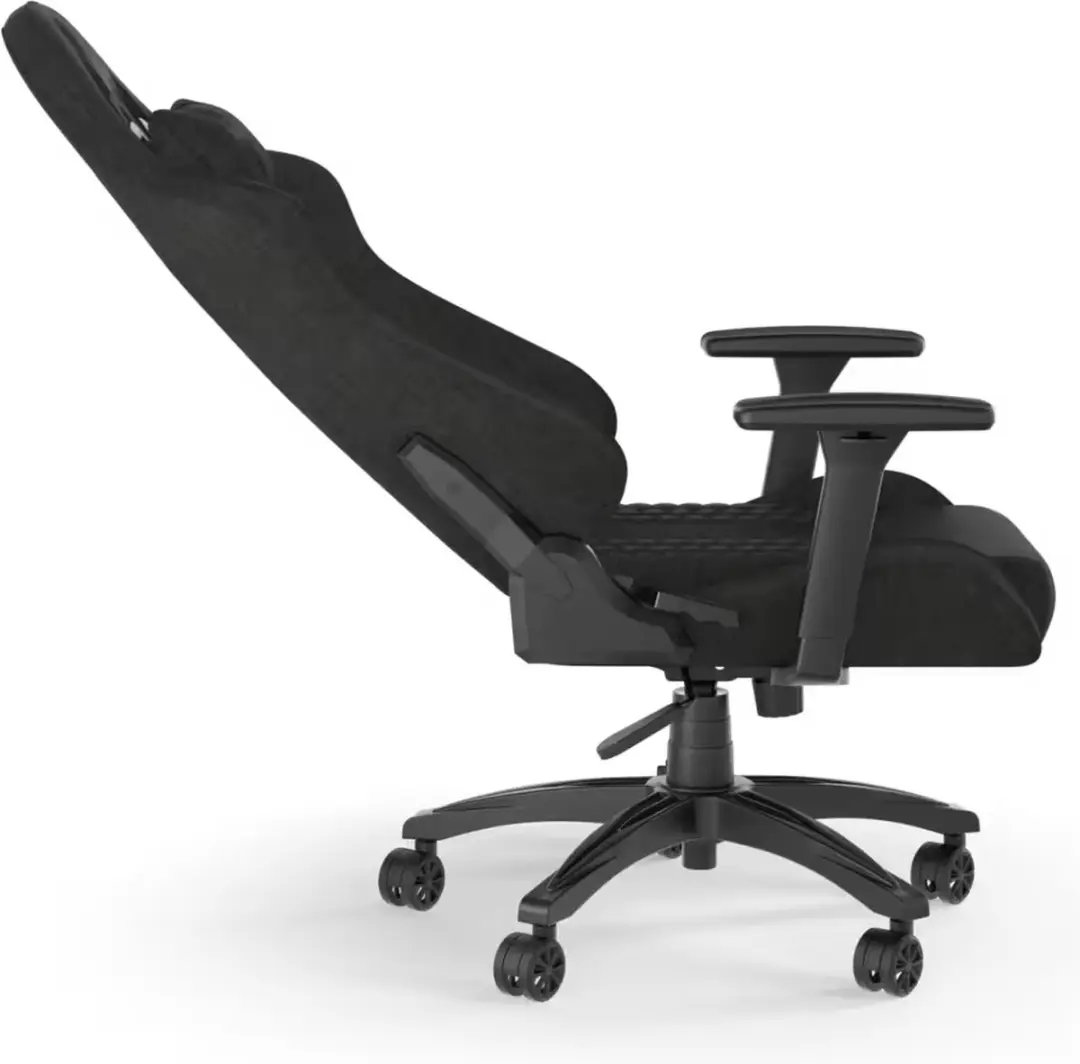 Corsair TC100 Relaxed Gaming Stoel - Zacht Stof - Traagschuim - Grijs
