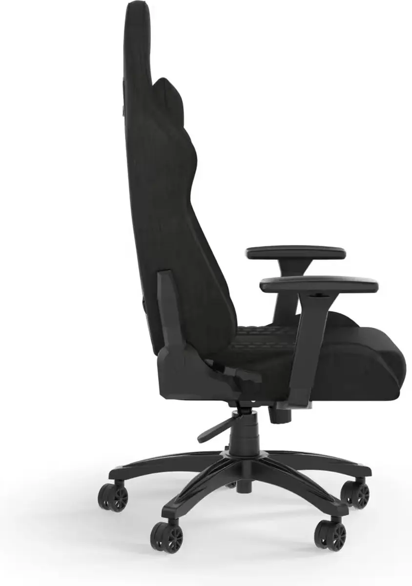 Corsair TC100 Relaxed Gaming Stoel - Zacht Stof - Traagschuim - Grijs - afbeelding 6 van 6