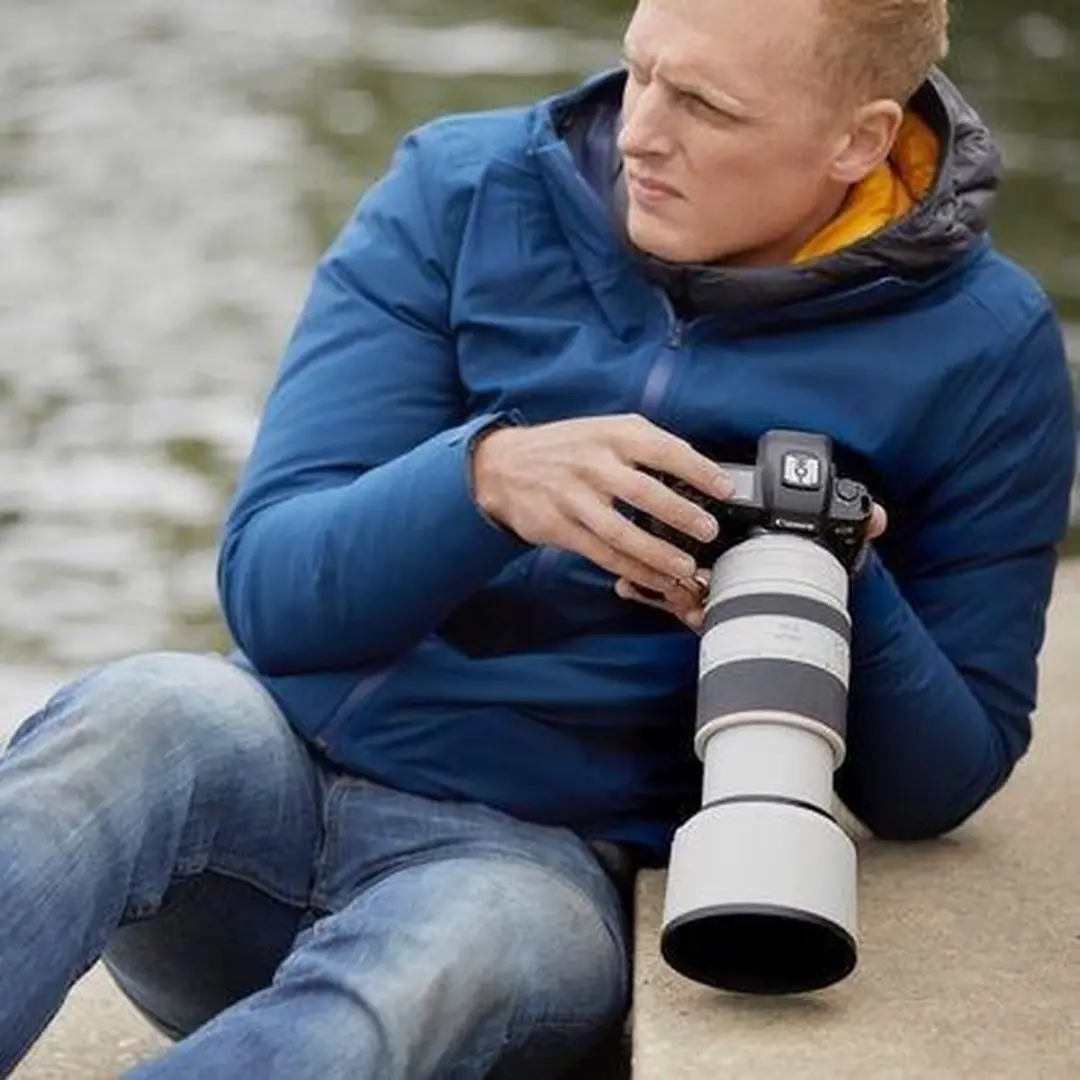 Canon RF 70-200mm f/2.8L IS USM - 77mm - Zwart/Wit