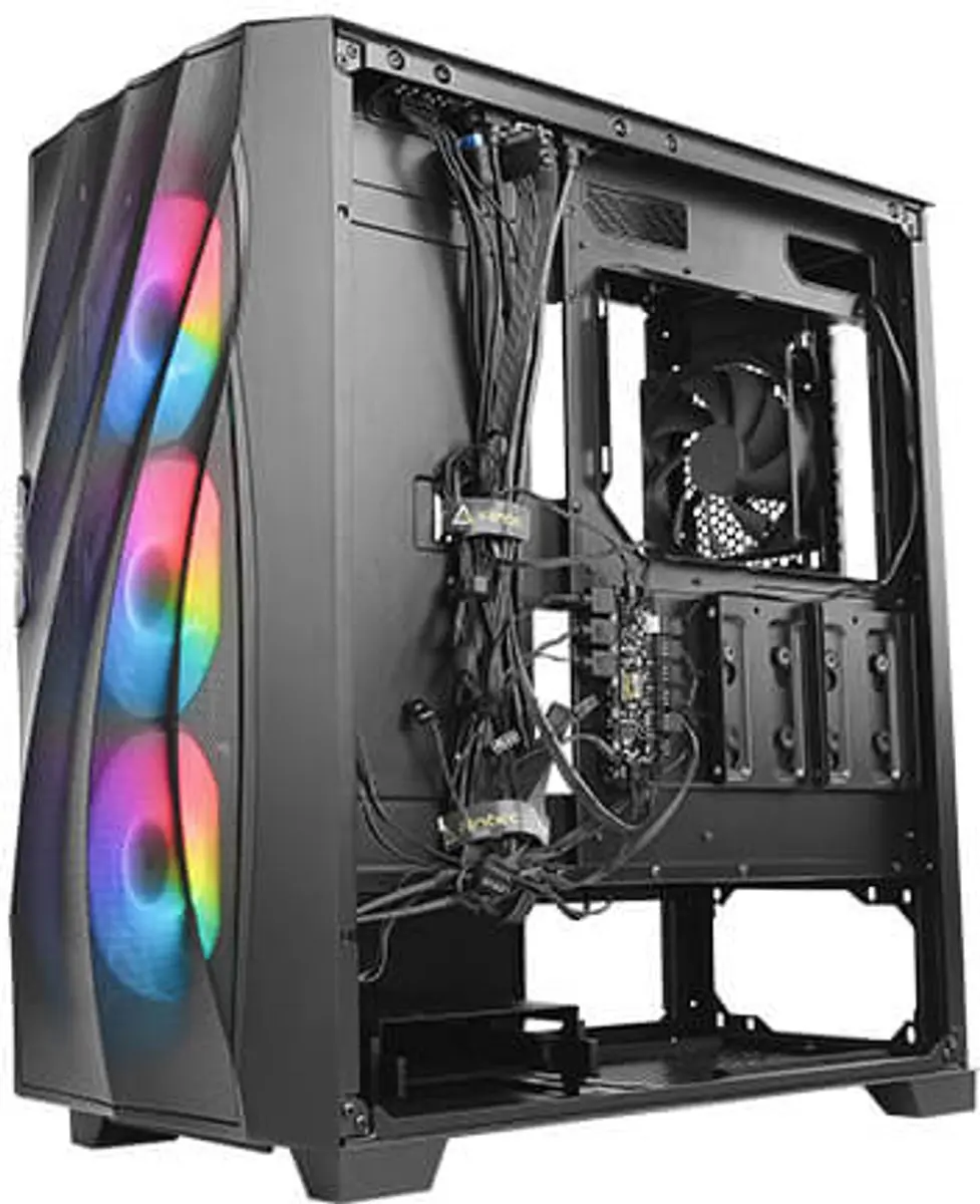 Antec DF700 FLUX ATX Behuizing - Zwart
