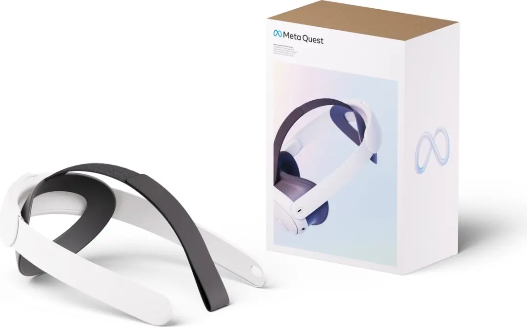 Meta Quest 3 Elite Strap VR - 137244 - Zwart/Wit