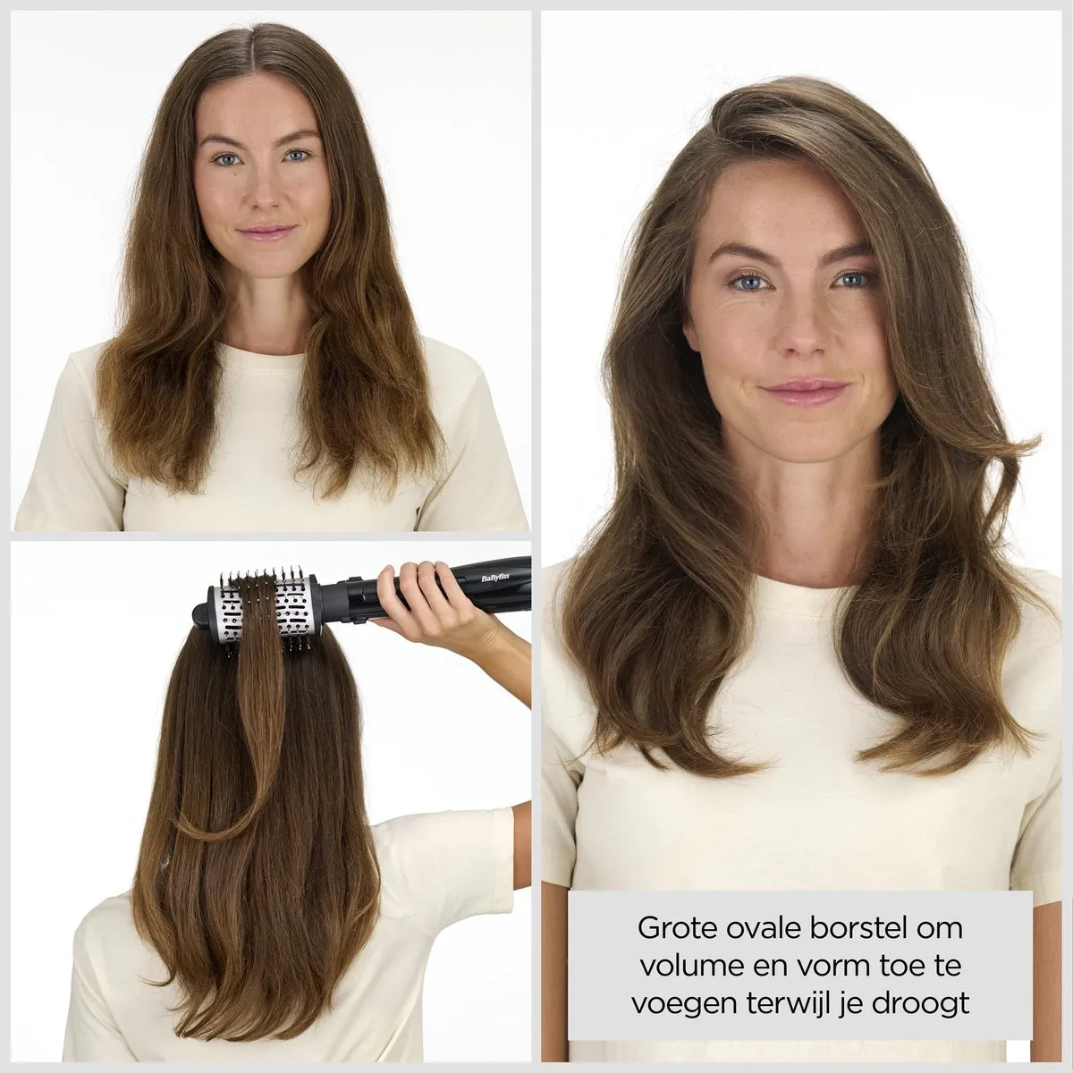 Babyliss Style Smooth 1000 AS128E Föhnborstel - 1000W - Zwart