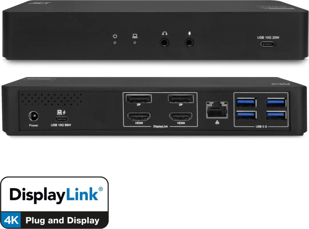 ACT USB-C Docking Station AC7160 4K