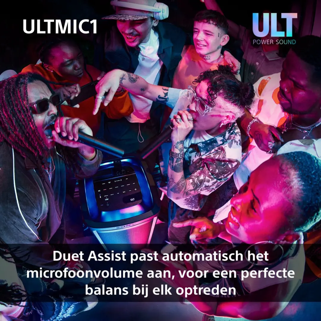Sony ULT MIC UOULTMIC1.CE7 Draadloze Microfoonset - Zwart