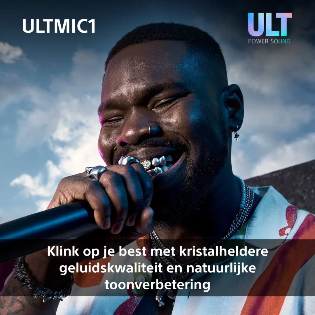 Sony ULT MIC UOULTMIC1.CE7 Draadloze Microfoonset - Zwart