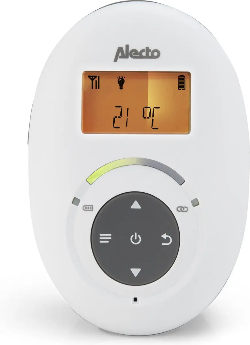 Alecto DBX-125 Full Eco DECT Babyfoon - Wit