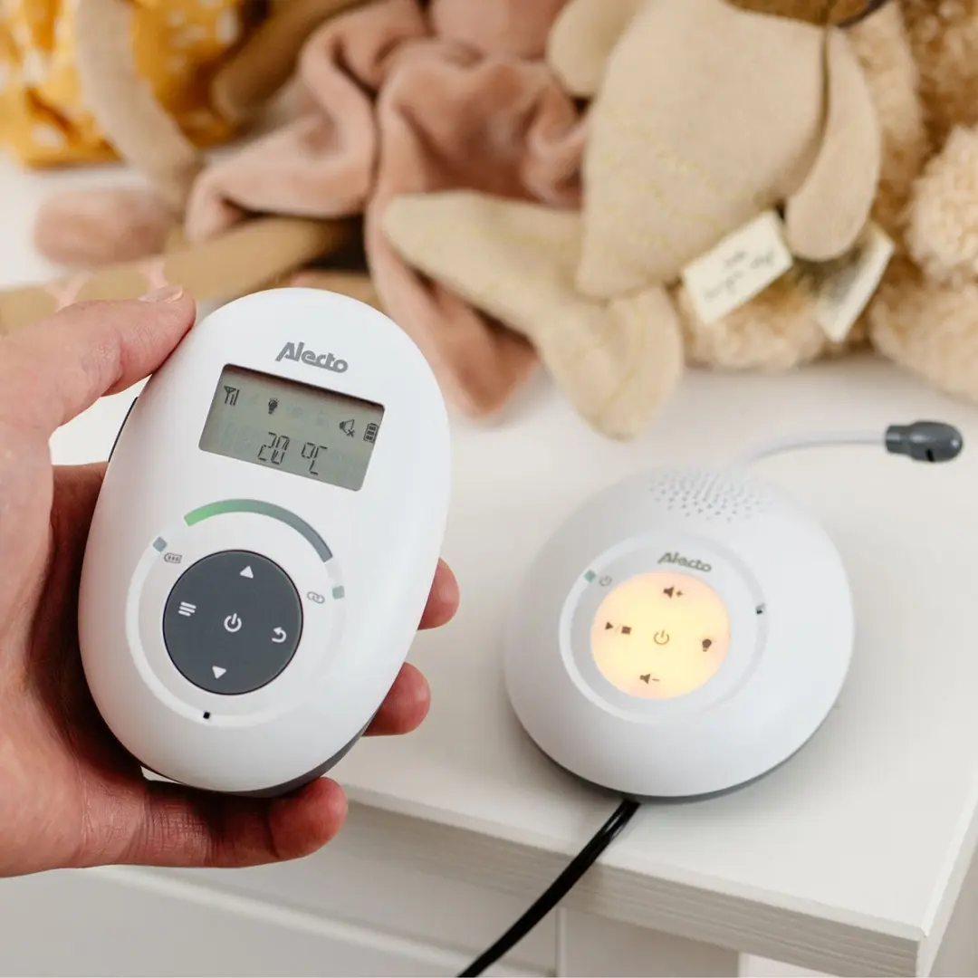 Alecto DBX-125 Full Eco DECT Babyfoon - Wit