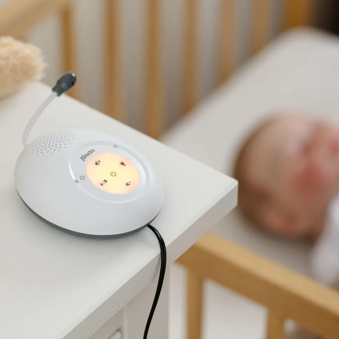Alecto DBX-125 Full Eco DECT Babyfoon - Wit
